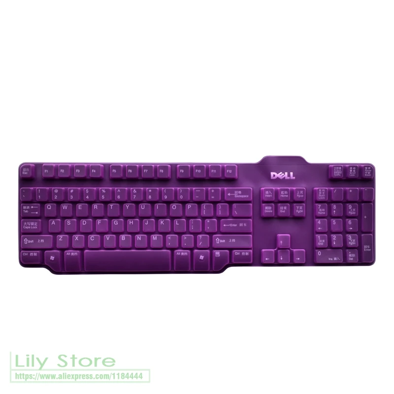 Силиконовая защитная накладка на клавиатуру для Dell SK 8115 3205 8135 L100 104 Key USB