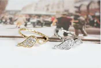 

Drop shipping-Angel Wing Ring