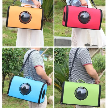 

NEW Pet Out Carrier Bag Travel Outdoor Single Shoulder Bag Portable Breathable Dog Cat Backpack Space Cabin Capsule for Puppy