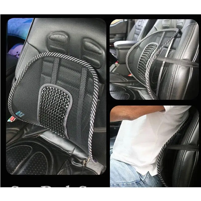 Car Lumbar Support Driver Seat Pillow Backrest Lumbar Waist Cushion  Inflatable Air Cushion Travel Pillow For Airplane Car Office - Neck Pillow  - AliExpress