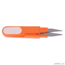 Бытовые швейные соответствующие резьбовые ножницы для резки крест швейные ножницы для лески u-образная пластиковая ручка Ручной инструмент