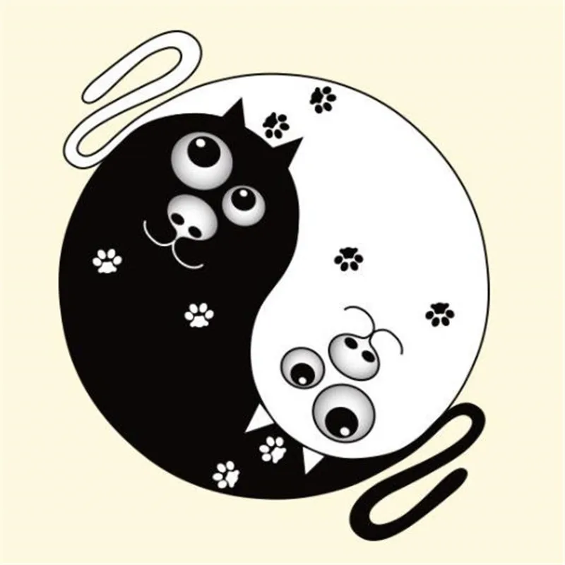 

ShinEquin Biker Patch deal with it Clothes Heat Transfer Printing Animal Taiji Icon Iron on patches for clothing PVC Stickers
