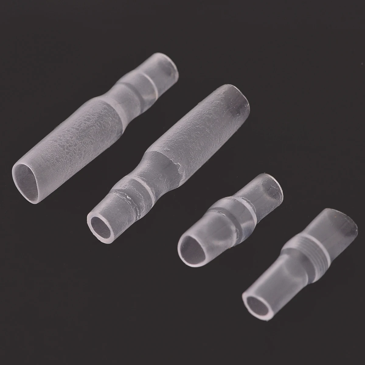 120pcs Practical 3.5mm  Male & Female Brass Bullet Connector+Transparent Cover Insulated Terminal with Plastic Box