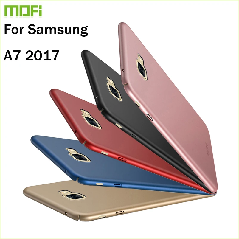 

For Samsung Galaxy A7 2017 Cover Case Original MOFI Hard Case For Samsung Galaxy A7 2017 A720F Cover Hight Quality Phone Shell