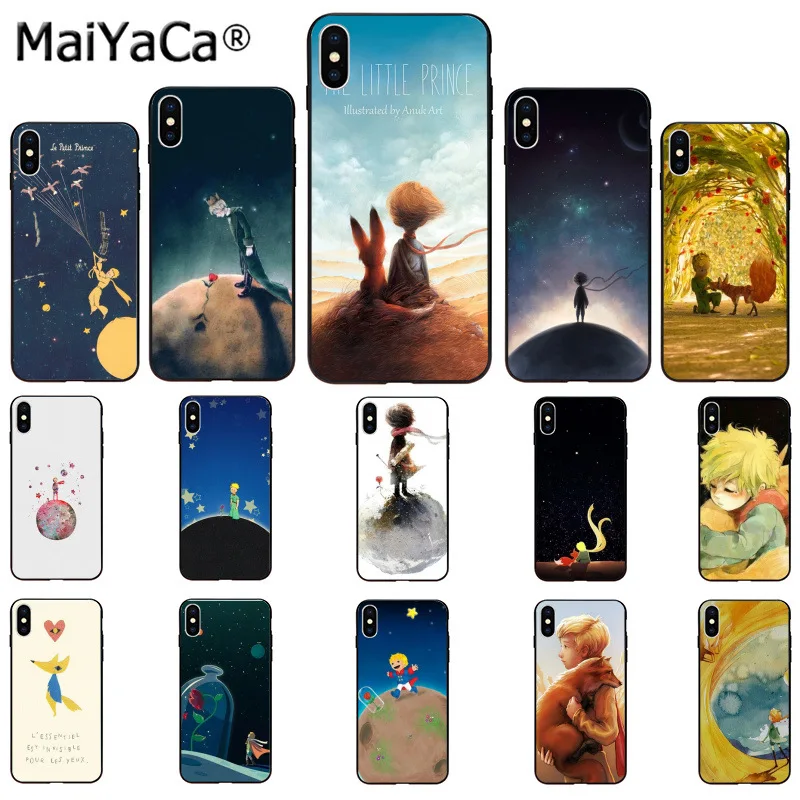 MaiYaCa Lovely the Little Prince fox Pattern Phone Cell Case for Apple iphone 11 pro 8 7 66S Plus X XS MAX 5S SE XR | Мобильные