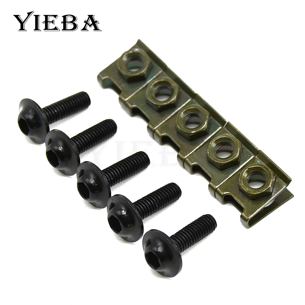 Universal 5pcs from the body of the motorcycle fairing screw fastener clips sportbike screws For APRILIA RS 125 CAPANORD 1200 r1