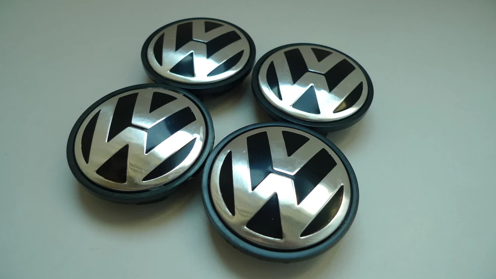 Wheel Hub Center Caps for VW Jetta Mk5 Passat B6 Golf Mk5 GTI R32 EOS