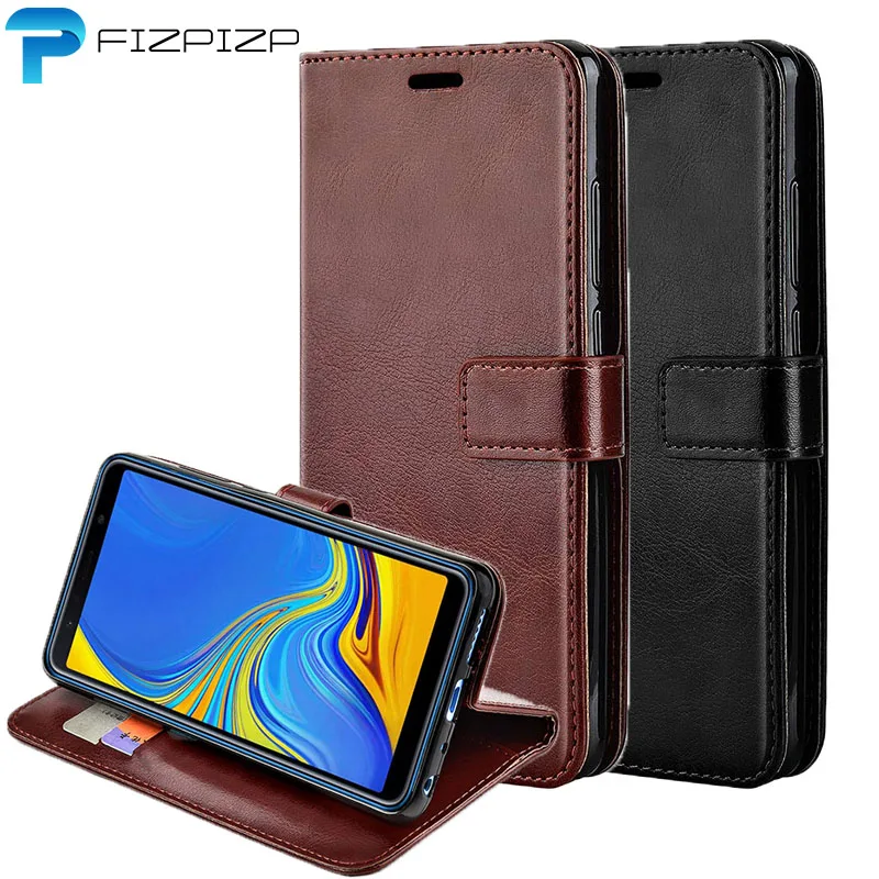 

Wallet PU Leather Flip Case For Samsung Galaxy A10 A20 A30 A40 A50 M10 J4 J6 Plus J8 A6 A8 A7 2018 J2 Core Pro Phone Case Cover