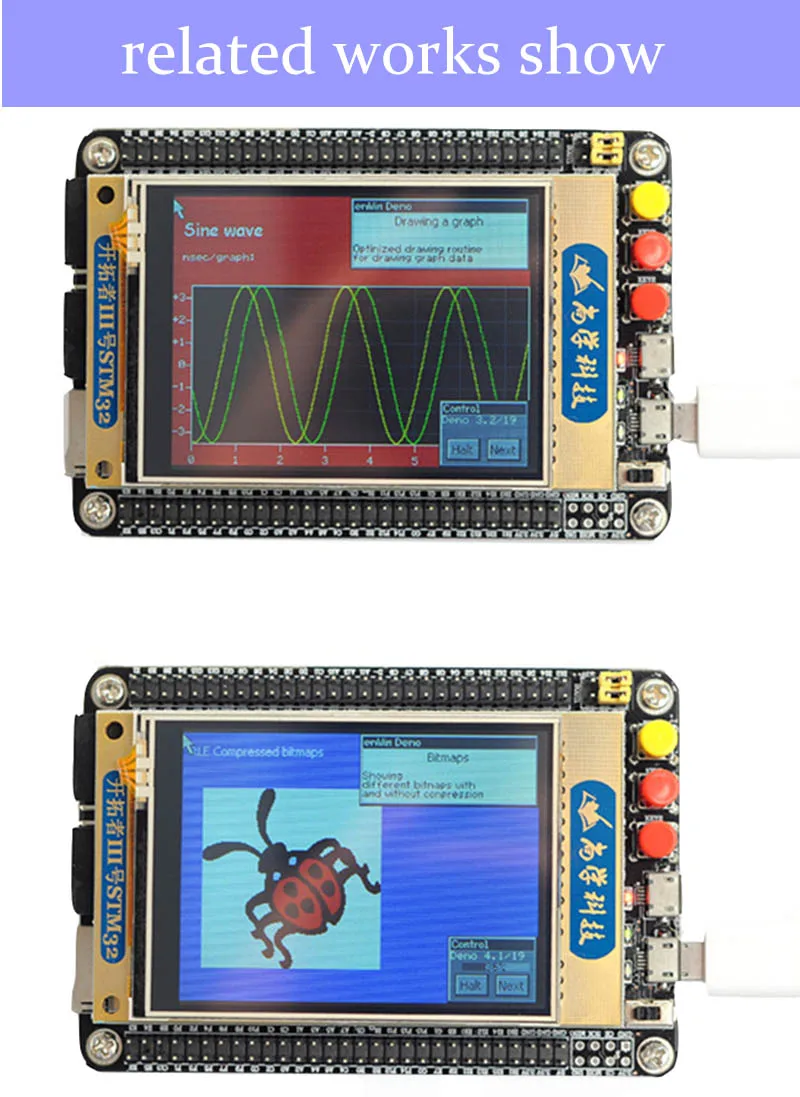 STM32F407ZGT6 макетная плата ARM Cortex-M4 STM32 минимальная системная плата обучающая плата