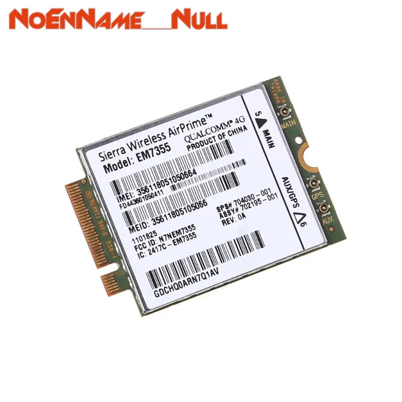 Añadir Tarjetas WWAN tarjeta inalámbrica WIFI Sierra para HP LT4111 EM7355 Gobi5000 4G LTE Modual NGFF M.2 HSPA WCDMA dropshipping. exclusivo.