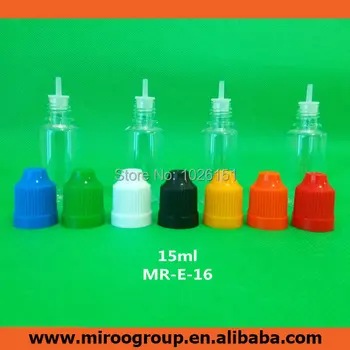 

Wholesale 400pcs Empty Clear PET 15ML Plastic Dropper Bottles With Childproof Cap & Long Thin Tip, E-cigarette E Liquid Bottles