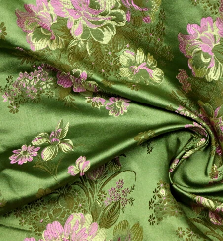 75*50 см костюм жаккард парча пион из ткани стиль Восточный цветок ткань