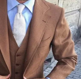 Men-Wedding-Suit-2018-Custom-Made-Groomsmen-Lapel-Notch-Groom-Brown-Tuxedos-Men-Suits-Wedding-Prom (2)