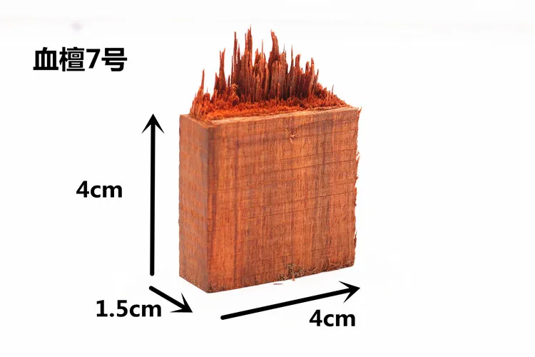 New Dried Flower Resin Craft Blood Sandalwood Ebony Broken Seal Micro Landscape for Jewelry Decoration - Цвет: X7