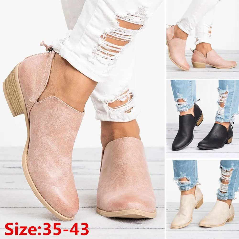 Vertvie/женские ботинки; толстые женские ботильоны; женская обувь; женские ботинки; замшевые ботинки; размер XL