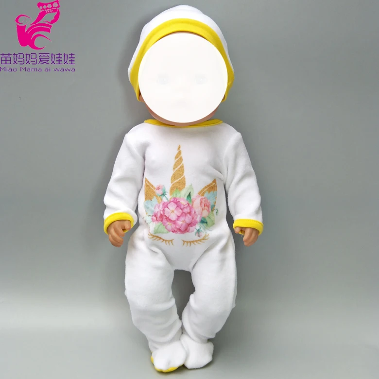 

Doll clothes for 18 inch doll coat outfit set Fit for 43cm Born Baby Doll jacket dress Wear children gifts