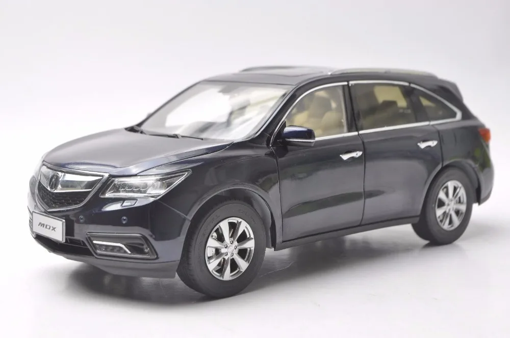 

1:18 Diecast Model for Acura MDX 2016 Blue Luxury SUV Alloy Toy Car Miniature Collection Gifts