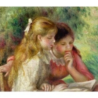 The Reading Poster Print by Pierre-Auguste Renoir (36 x 24)
