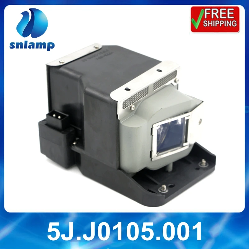 Snlamp Совместимость лампы проектора 5J. J0105.001 с жильем для Benq MP523, MP514 Замена OSRAM лампы P-VIP 150/180 Вт 1,0 E20.6