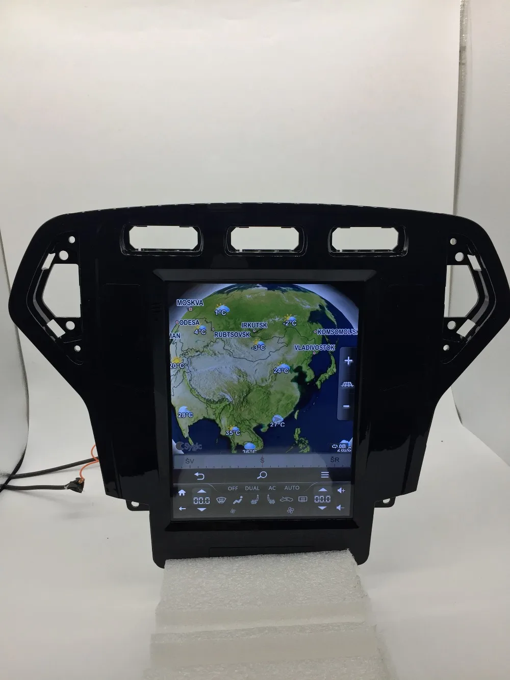 Excellent 10.4  inch car radio Player Gps Navigation Tesla Style for Ford Mondeo Car Radio Android 6.0  2007 2008 2009 2010 21