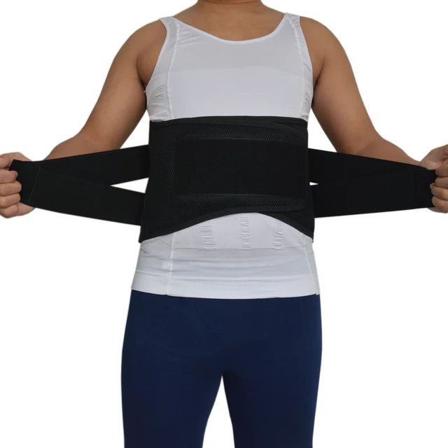 Health Care Medical Lower Back Brace Pain Relief Belt Waist Lumbar