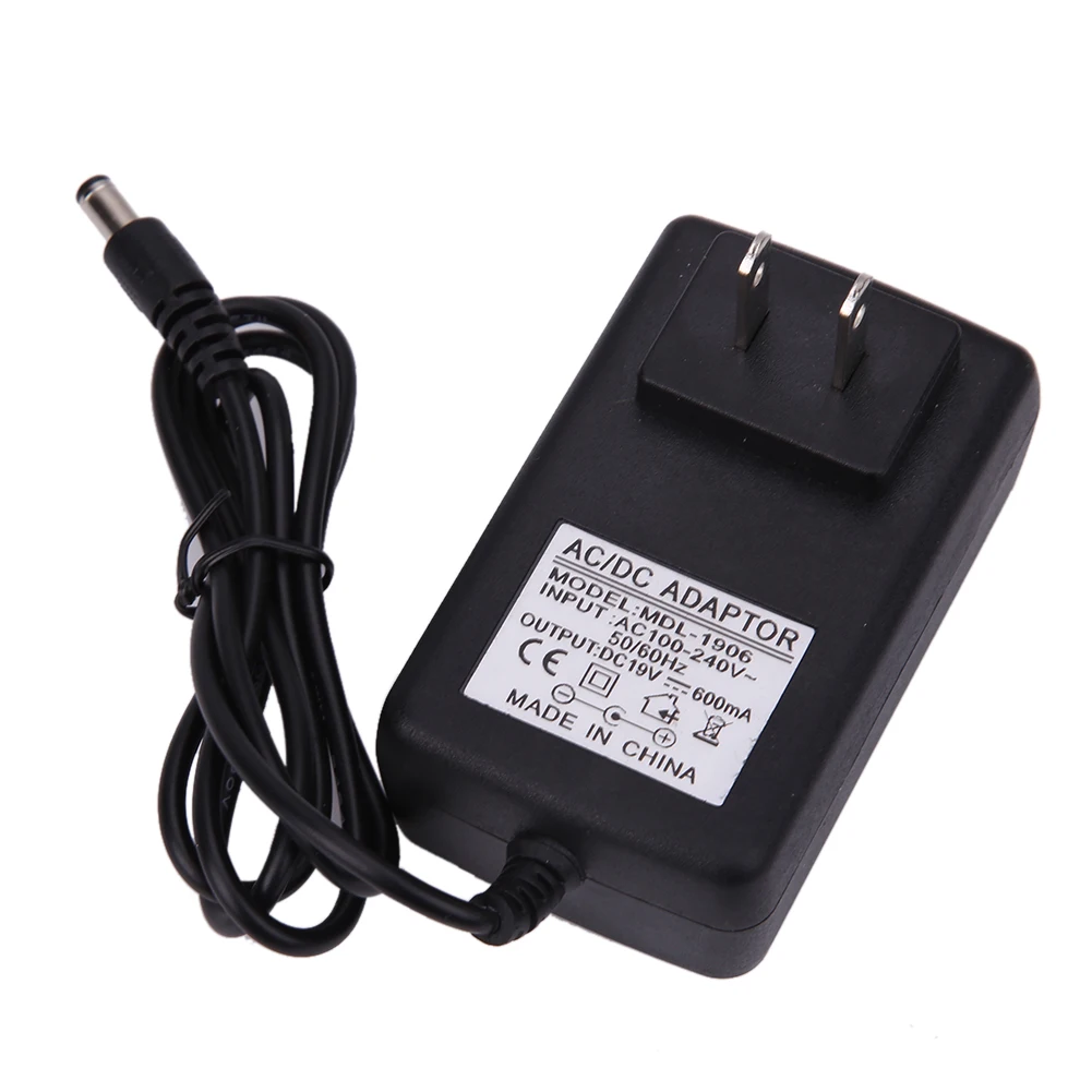 

New AC 100-240V to DC 19V 600mA US Power Adapter Charger Switching Power Supply Converter Adapter