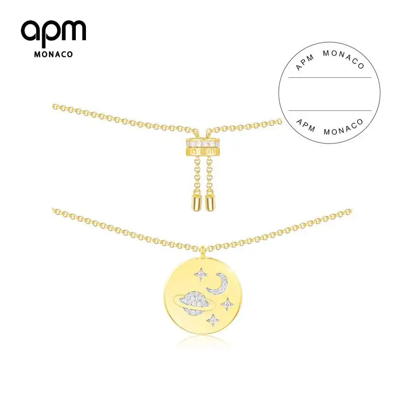 

APM Monaco GENUINE AC3873OXY Galaxy Girlfriend Pendant