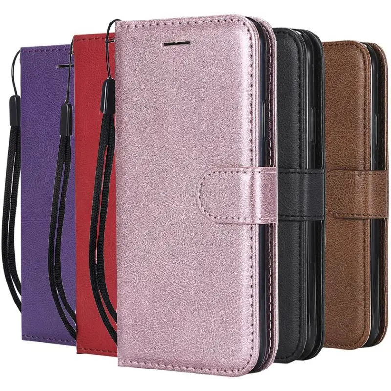 

Card Slot Flip Leather Cases For Samsung Galaxy A3 2016 A5 2017 A6 A6S A7 A8 Plus A9 2018 A750 C9 PRO S10E S10 J4 J6 J8 DP06Z