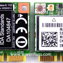 Беспроводная карта адаптера для Dell Alienware WLAN Mini Karte AR5BHB112 killer wireless-N 1103, P/N: 07 WCGT 450 Мбит/с