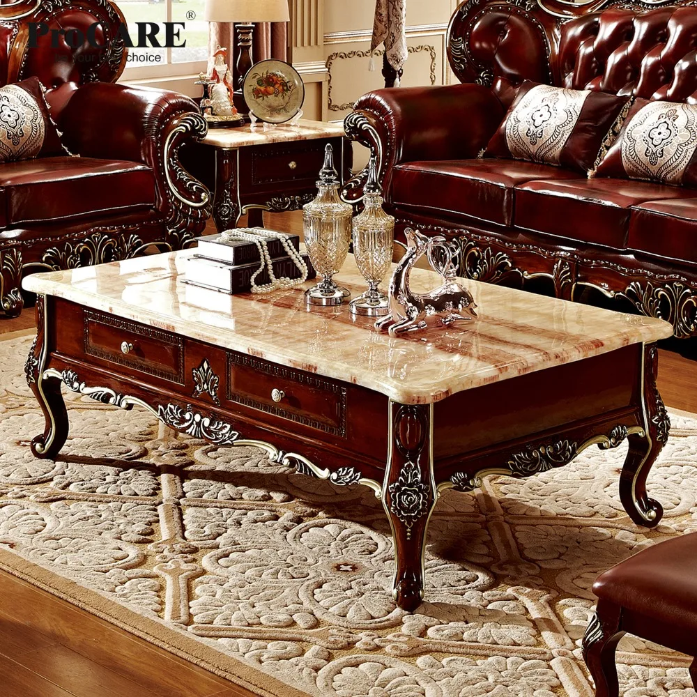 LUXURY EUROPEAN STYLE LEATHER SOFA SET 6801-6003 CCJ-1