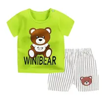 New summer Children's clothes set cotton baby short sleeve clothing set baby boys and girls body suit cartoon kids clothing set New summer Children's clothes set cotton baby short sleeve clothing set baby boys and girls body suit cartoon kids clothing set
