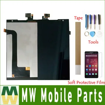 

1PC/Lot 5" ForJiayu F2 LCD Display+Touch Screen Digitizer Assembly Black White Color with Tape&Tools&Soft Protective F