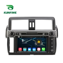 Quad Core 1024*600 Android 5.1 Car DVD GPS Navigation Player Car Stereo for TOYOTA New Prado 2014 Radio 3G WIFI Bluetooth
