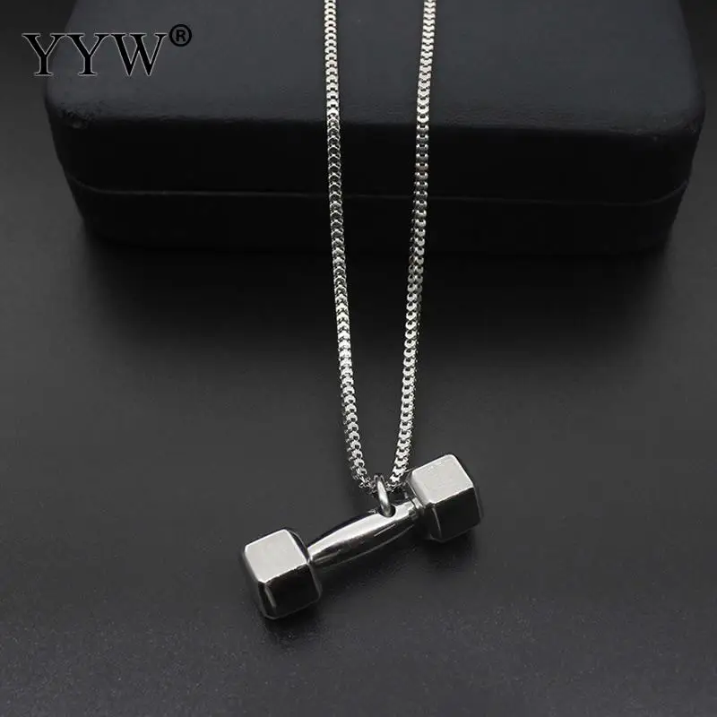 YYW 2017 High Quality Women Men's Jewelry Stainless Steel Barbell