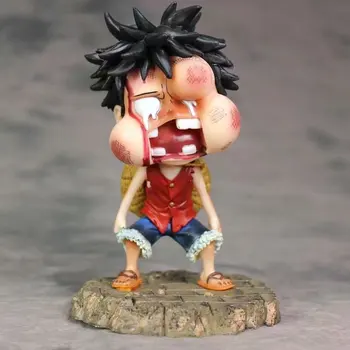 

One Piece Monkey D Luffy Battle Damage Version Anime PVC Action Figure Cartoon Doll Collectible Model Toys Christmas gifts kids