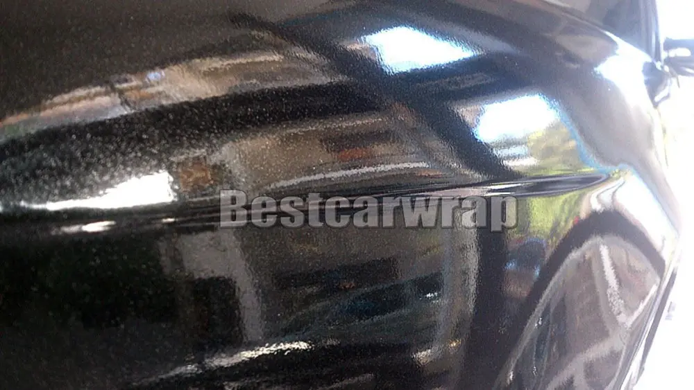 gloss metallic black white car wrapping pearl sparkle wrap foil (16)