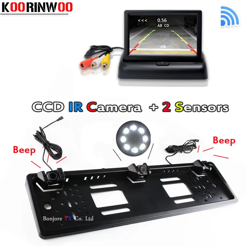 Парктроник Koorinwoo камера заднего вида с датчиком парковки|car parking|parking sensorcar parking sensor