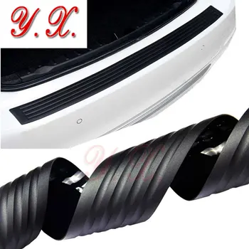 

Car Styling Trunk Rubber Rear Guard Bumper Protector Trim Cover Protection Scuff For KIA Audi Mouldings