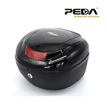 2016 New Fashion Electric Scooter Trunk Top Case One Helmet Hard Tail Box Luggage Motorcycle Motorbike Box