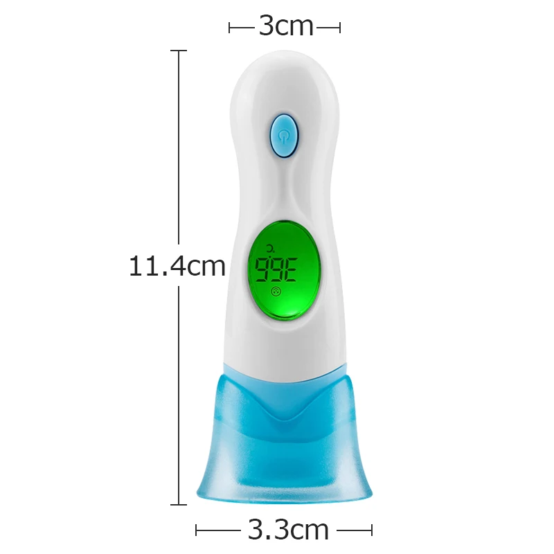 Инфракрасный Детский термометр цифровой ЖК-электронный Термометры градусник бесконтактный ухо лоб дети лихорадка Здоровье Уход Бесконтактный медицинский инструмент>