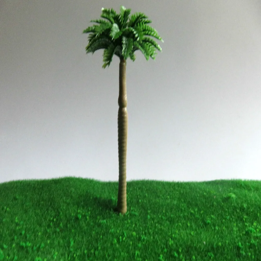 

1/100 5CM model palm tree. architectural model making trees for scale train scenery street layout
