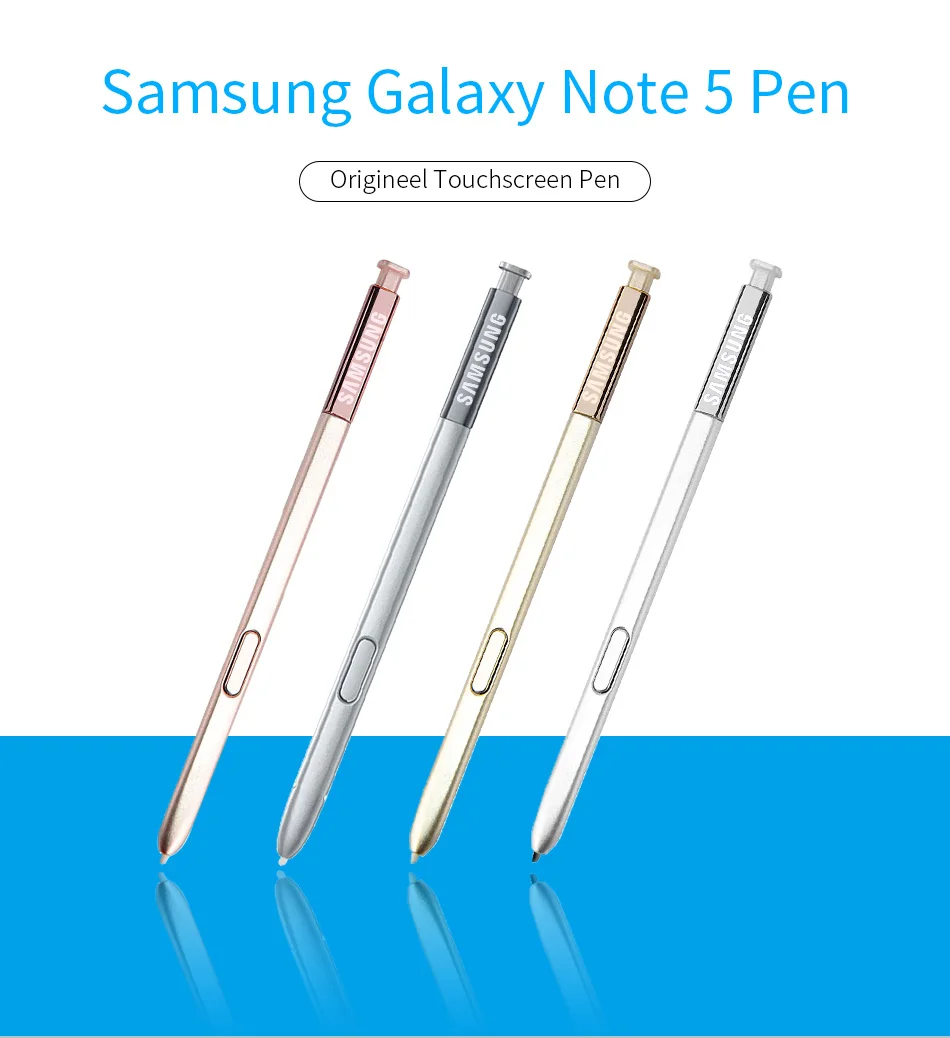 1Samsung Galaxy Note5 Pen Stylus Active S Pen Stylus Pen Touch Screen Pen Note8 Waterproof Call Phone S-Pen 100% Original