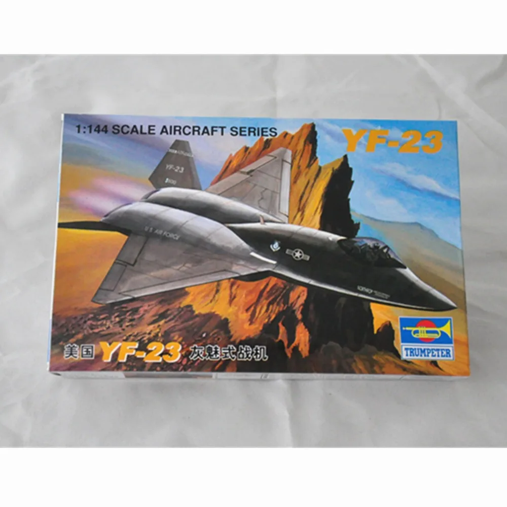 1x High Quality Trumpeter Model Kit 1/144 Scale YF23 Fighter Model Toys