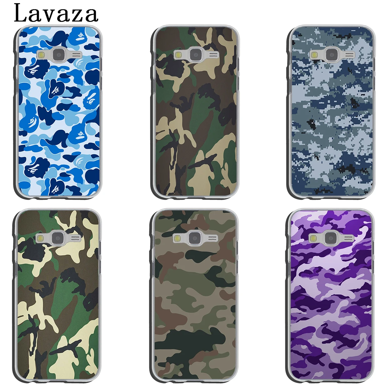 Lavaza Камуфляжный военный армейский чехол для Samsung Galaxy Note 10 9 8 A9 A8 A7 A6 Plus 2018 A3 A5 2017 2016