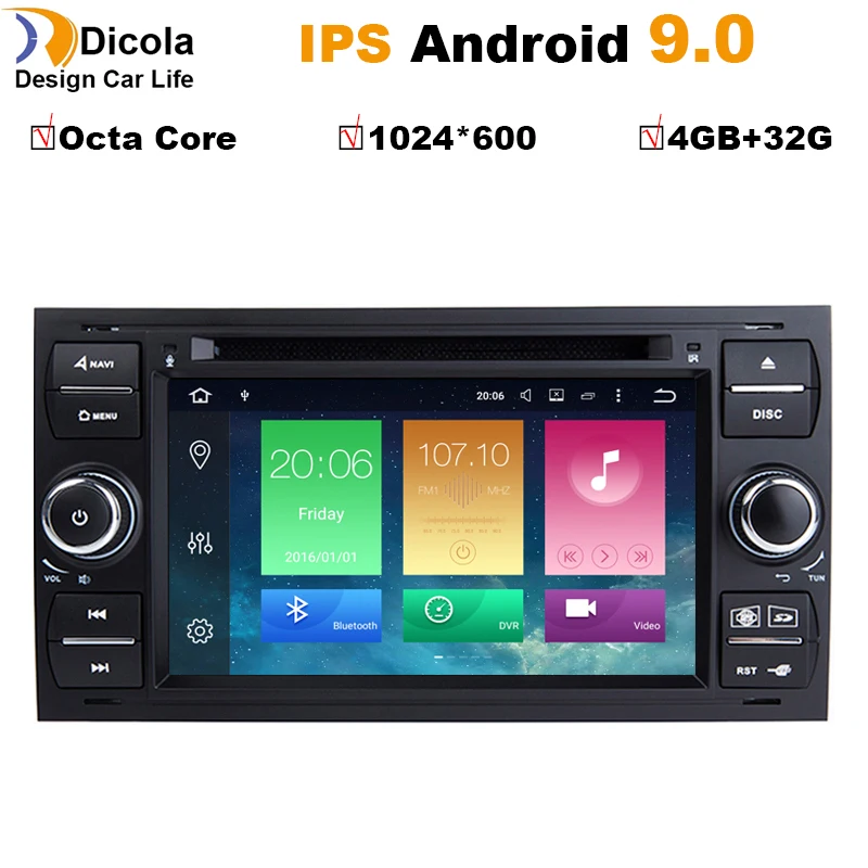 Cheap 4+32G PX5 Android 9 Car dvd for Ford focus Mondeo S-max smax c-max with radio gps media player 1024*600 navigation 0 Cheap 4+32G PX5 Android 9 Car dvd for Ford focus Mondeo S-max smax c-max with radio gps media player 1024*600 navigation 0