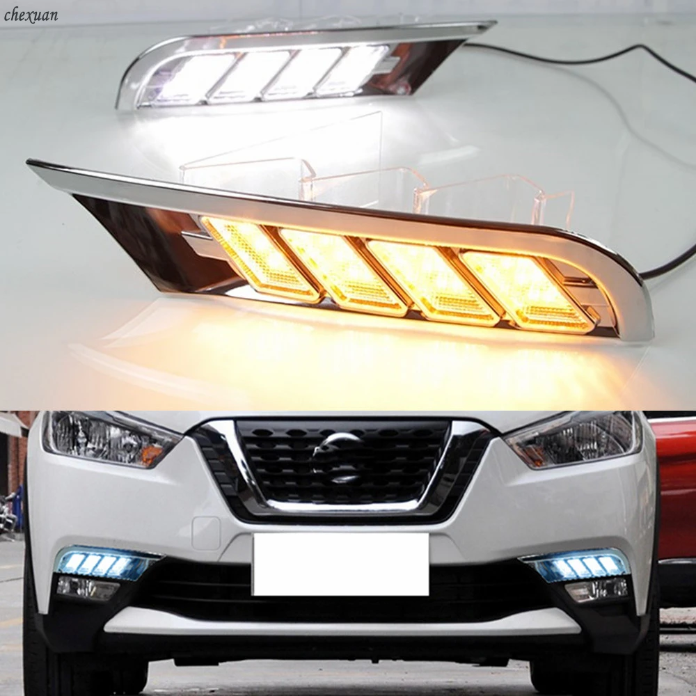Cscsnl 1 Set For Nissan Kicks 2017 2018 Drl Daytime Running Lights