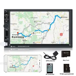 Автомагнитолы 2 din gps 7-дюймовый сенсорный экран радио Автомобильный мультимедийный плеер автоматическое радио gps навигации mp5 Аудио Стерео