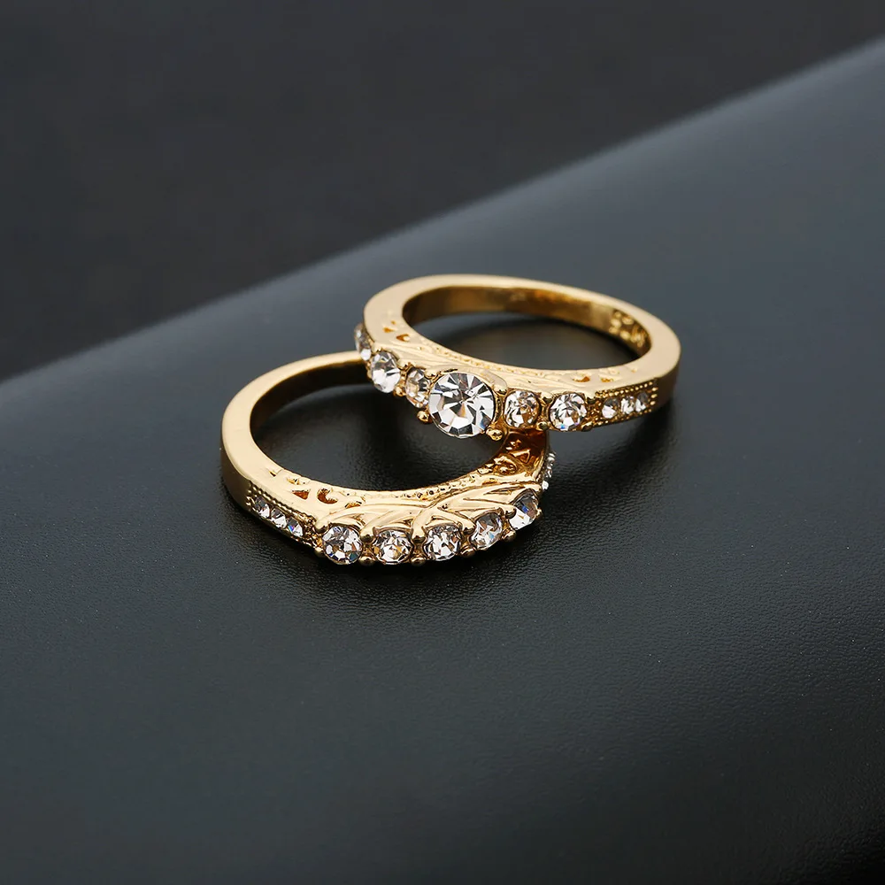Hot Sale Fashion Jewelry Accessories Fine Lovers Rings Funny Engagement Zircon Rings Jewellery Women Metal Ring Wedding Ring