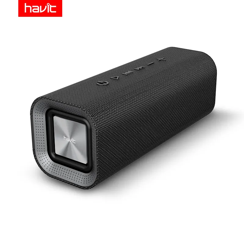 

HAVIT Portable Bluetooth Speaker Outdoor Subwoofer 3D Stereo Loudspeaker Wireless Speaker with Microphone Mic SD card AUX M16