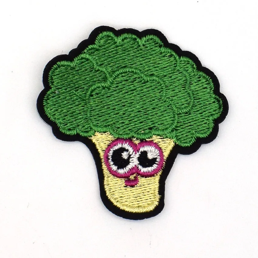 2017 Vegetables Embriodered Applique Food Clothes Patch Iron on Patches